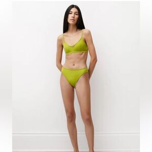 NWT Nu Swim Lilac High Cut Bottom, Size XL